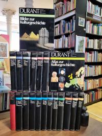 Durant, Kulturgeschichte der Menschheit, 18 Bände + Atlas zur Kulturgeschichte +