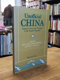 Link, Unofficial China – Popular Culture and Thought in the People’s Republic,